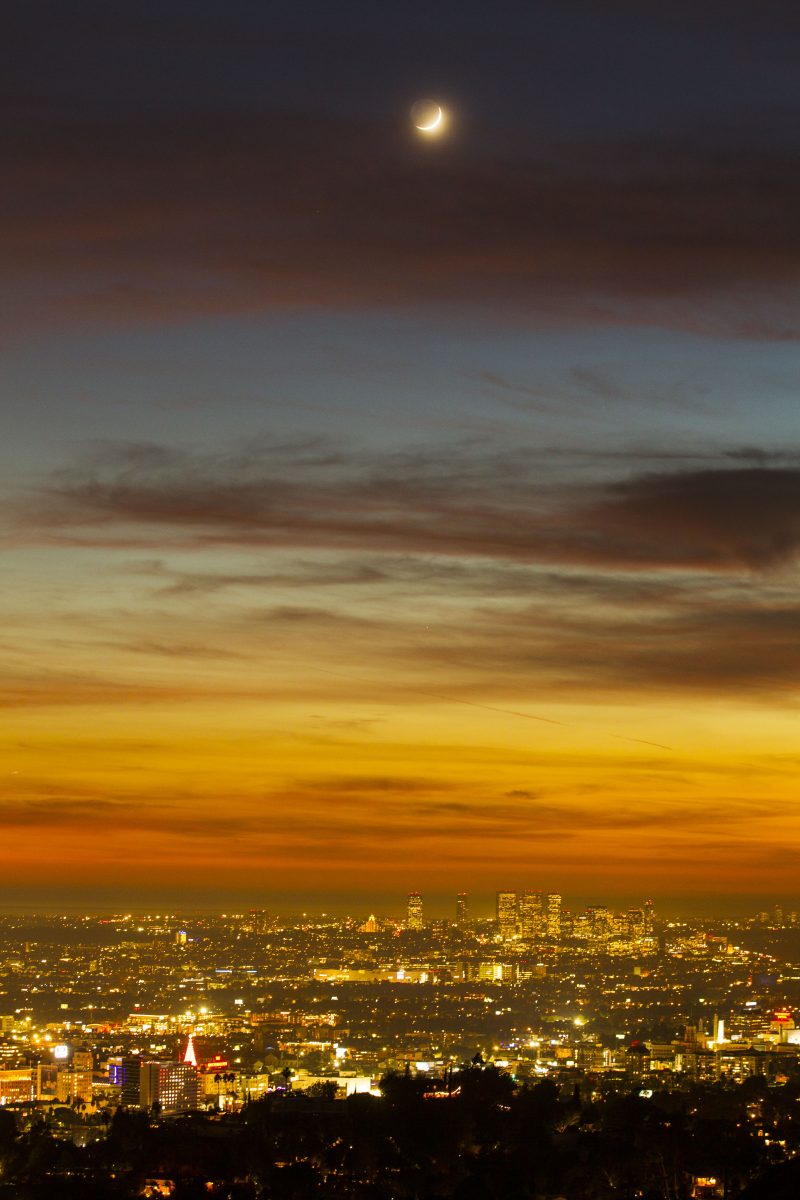 Pôr-do-Sol em Griffith. - Foto: Fernando Navarro