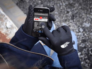 Não precisa mais tirar a luva para mexer no celular