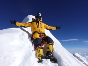 O sonho de criança que se realizou no cume do Manaslu